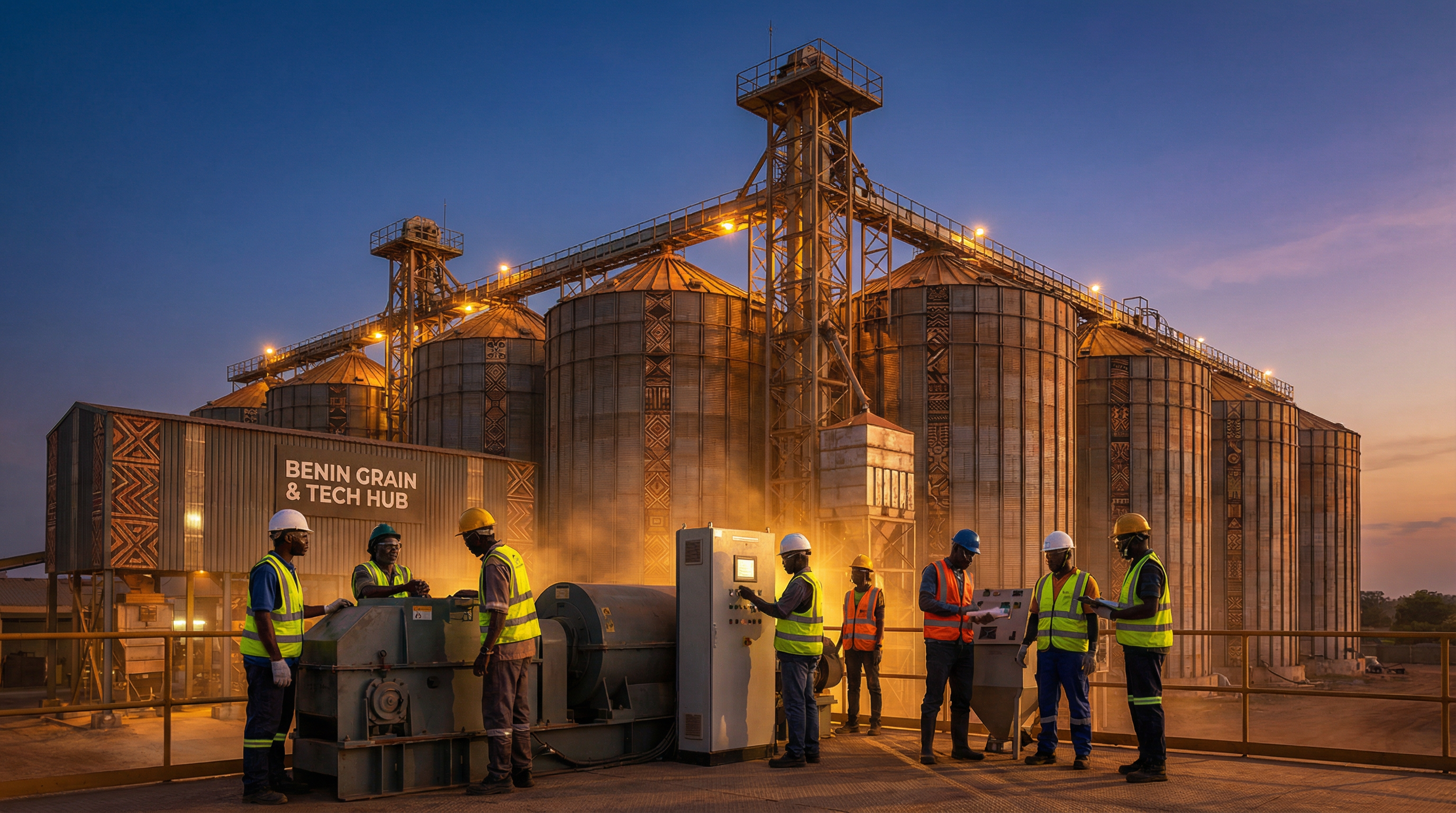 Industrial facility in Benin